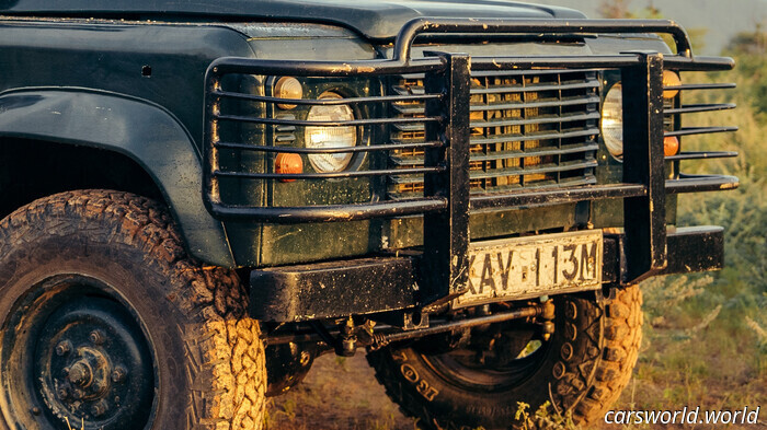 Одно изменение в этом Defender делает сафари ещё более волшебным | Carscoops